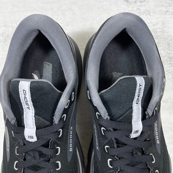 Brooks Ghost 15 Goretex GTX Waterproof Running Shoes - Women's Size 9 - Black - Picture 8 of 10